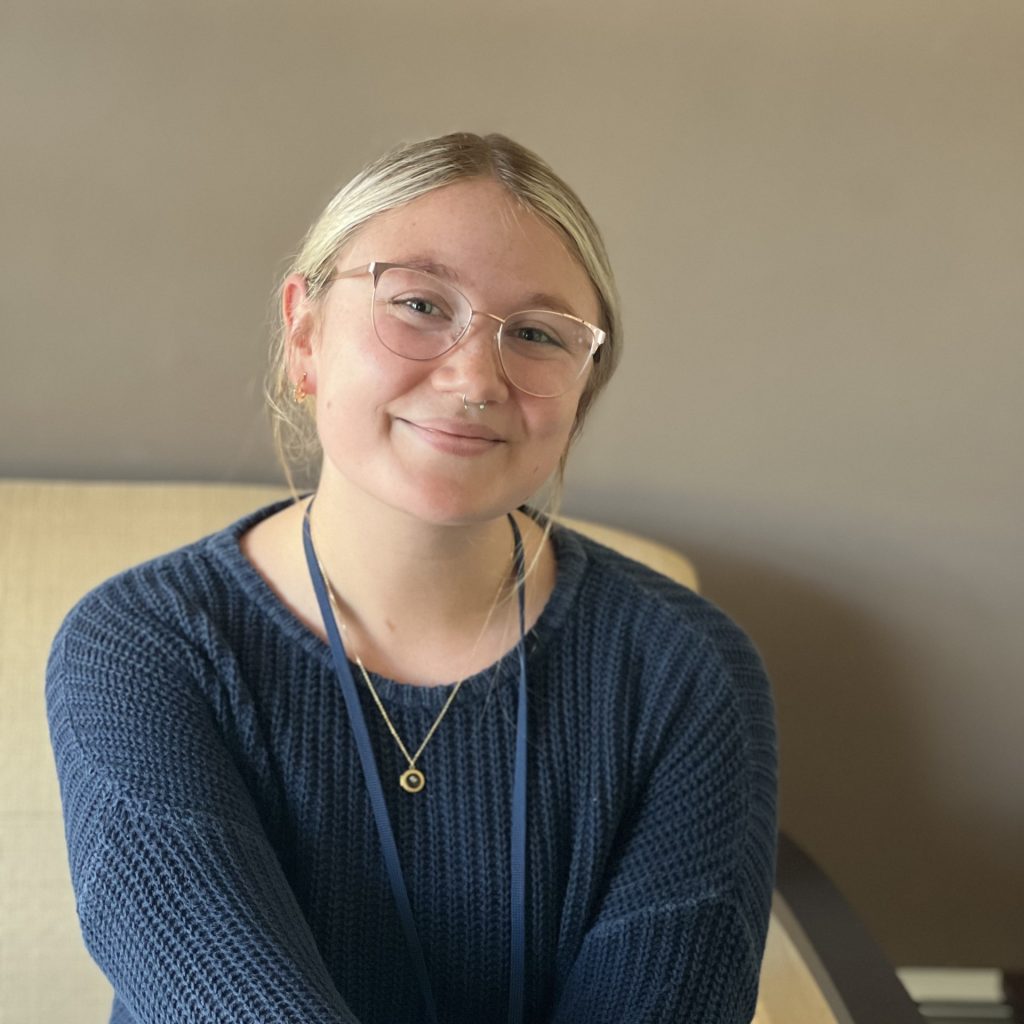 Charles River Center (CRC) employee Claire