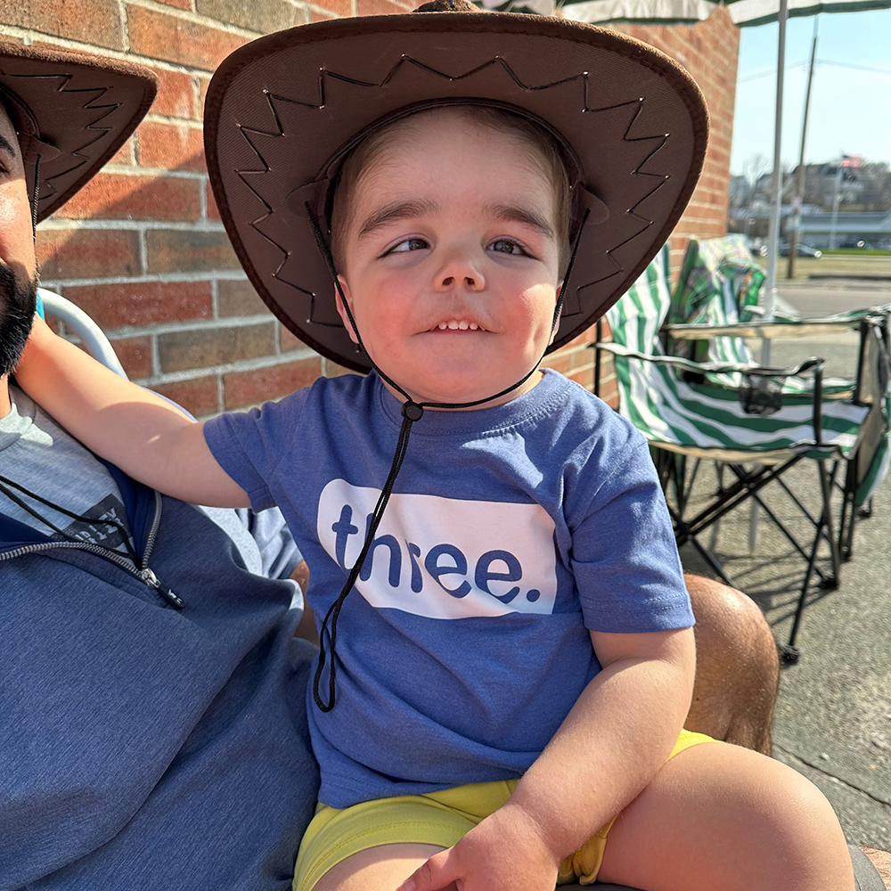 Boy on lap