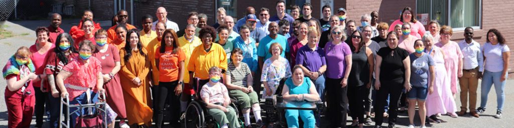 Staff and clients of The Arc of Opportunity